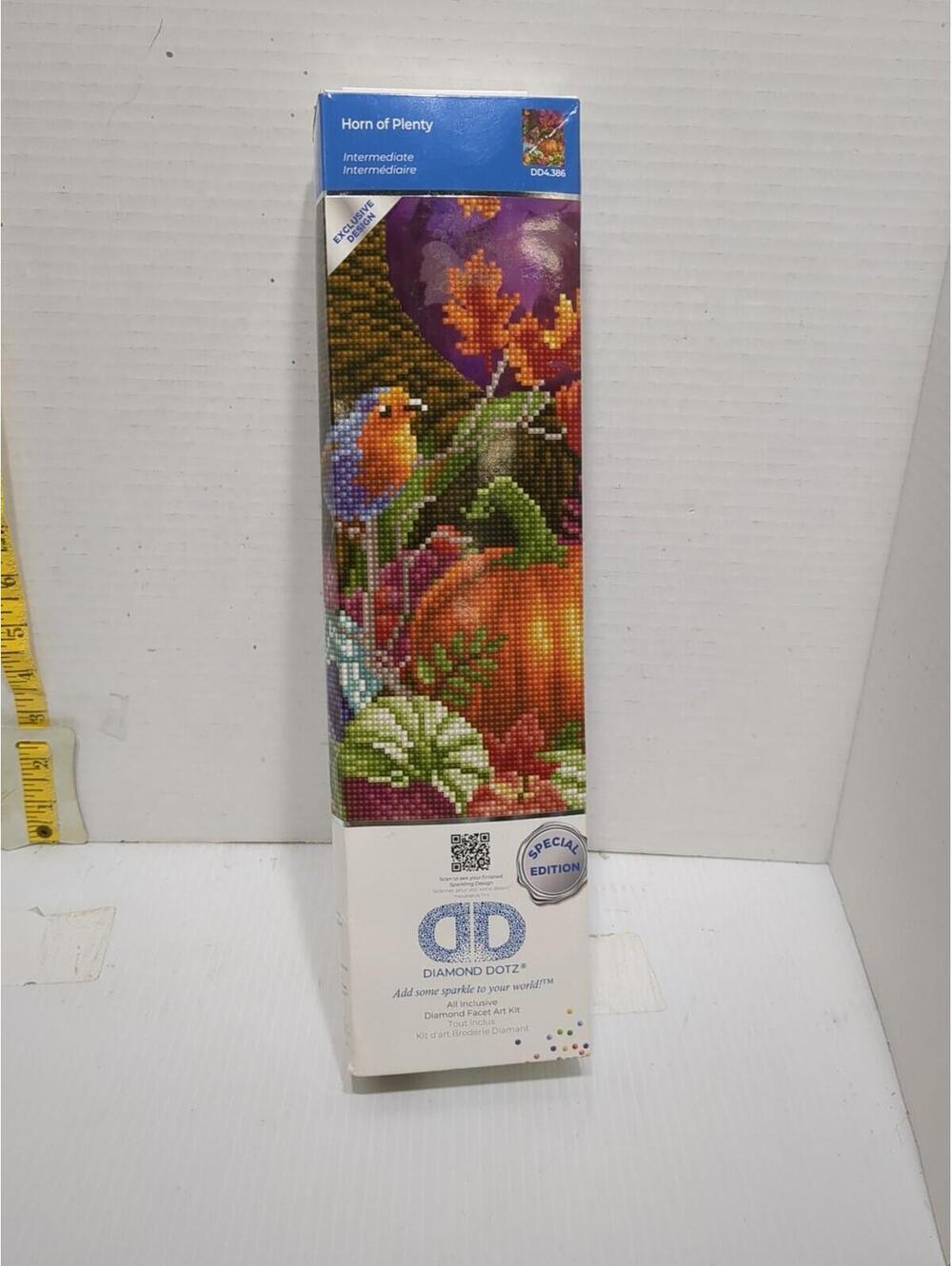 Diamond Dotz Special Edition Horn of Plenty All Inclusive Kit Design 11x14” NEW!